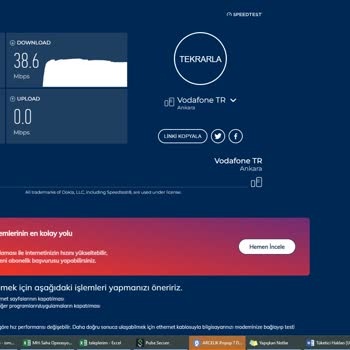 Vodafone İnternet Sürekli Kopuyor
