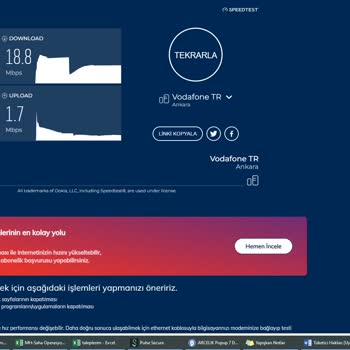 Vodafone İnternet Sürekli Kopuyor