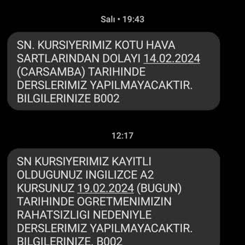 Konyaaltı Belediyesi İngilizce Kursu Planlama Sorunu