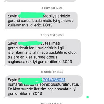 Kelebek Kalitesiz Ürün Ve Servis Sorunları