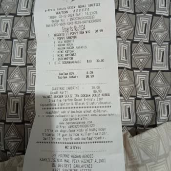 Popeyes Fiyat Farkı Olması