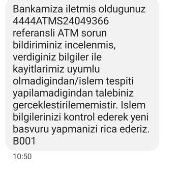 Ziraat Bankası ATM Si Yatırılan Paraya El Koydu İlgilenen Yok.