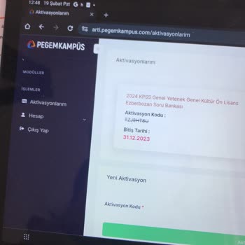 Pegem Akademi Ön Lisans KPSS