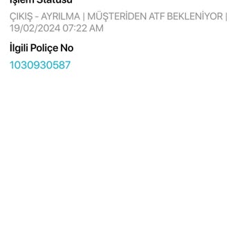 Türkiye Hayat Emeklilik Atf Bekleniyor Sorunu
