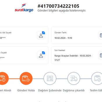 Sürat Kargo 9 Gündür Teslim Edilemeyen Kargom