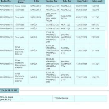 13 Gün Bekleyiş: PTT Kargo Teslimat Gecikmesi