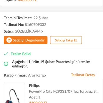Trendyol'dan Elektrikli Süpürge Aldık Bomboş Kutu Geldi!
