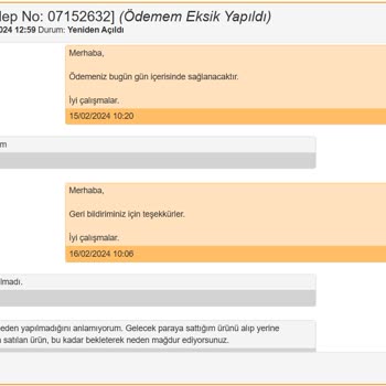 Hepsiburada Satıcı Ödemesini Yapmıyor.
