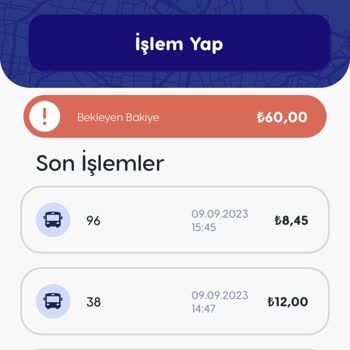 BURULAŞ Online Kart Dolumunda Bekleyen Bakiye Mağduriyeti
