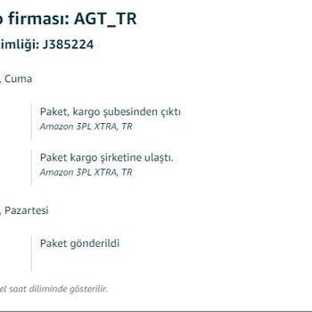 AGT Kurye (aynigunteslim.com) Çalışmayan Kargo AGT