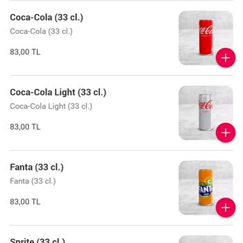 Domino's Pizza Uçuk İçecek Fiyatları
