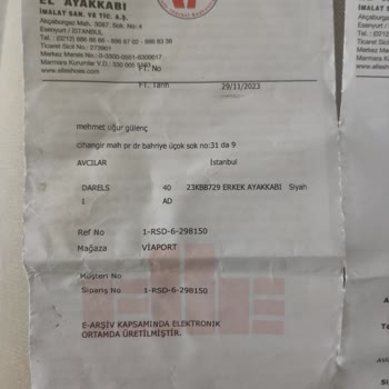 Elle Ayakkabı Elle Tövbe Daha