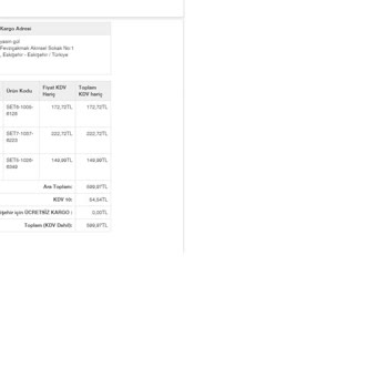 Carnaval Socks Yanlış Numara Ürün Gönderimi