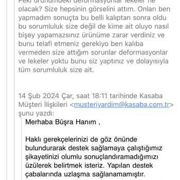 Kasaba Jeans Sorumsuzluk, İlgisizlik, Saygısızlık