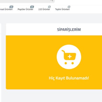 Arcelikavm.com Online Alışveriş Sitesi, Siparişim Gözükmüyor
