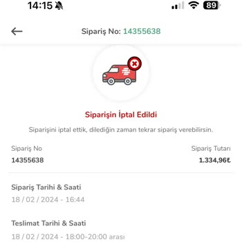 İstegelsin 24 Saatte Siparişimi Getiremedi!