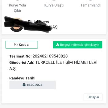 Dijital Kurye Bir Türlü Gelemeyen Hat