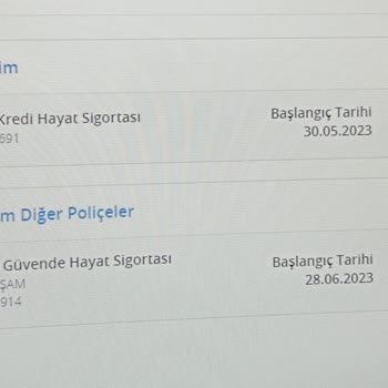 Denizbank Met Life Sigorta İptalimi Talep Ediyorum