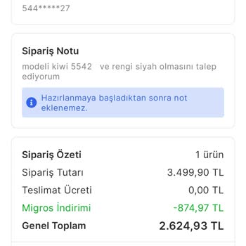 Migros Ekstra Yanlış Ürün Ve Yalan Bilgilendirme