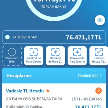 Antalya Döşemealtı Halkbank Şubesi
