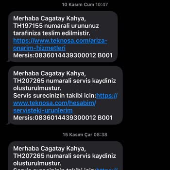 Teknosa Robot Süpürge Servis Sorunu