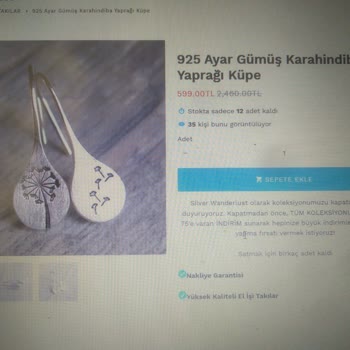 Silver Wanderlust Aynı Ürün; Farklı Fiyatlar...