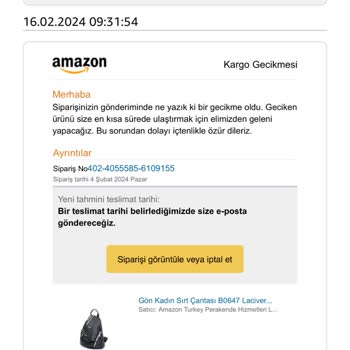 Amazon'un Olmayan Ürün Satıp 14 Gün Bekletmesi