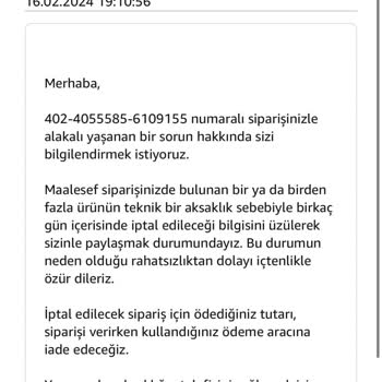 Amazon'un Olmayan Ürün Satıp 14 Gün Bekletmesi