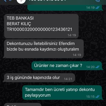 Hasret İle Paketleme Paramı İade Et