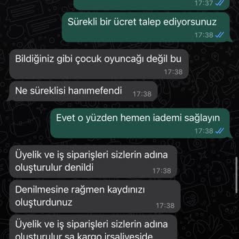 Hasret İle Paketleme Paramı İade Et
