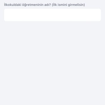 Hadi - TOM Bank Hadi Uygulamaya Giriş Yapamıyorum Güvenlik Sorusunu Bilmiyorum