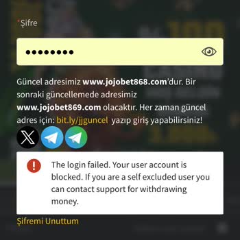 Jojobet Para Çekemiyoruz Lütfet Yardımcı Olun