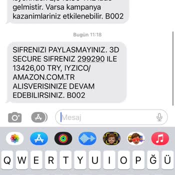 Amazon Şüpheli İşlem İçin Detaylı Bilgi Vermiyor