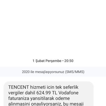 Tencent Games Türkiye Tencent Games Faturaya Para Yansıtması