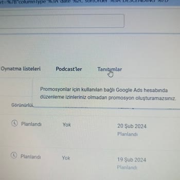 Youtube.com AdSense Tanıtım Sorunu