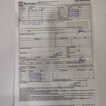 Electrolux Arızalı Çamaşır Makinesi