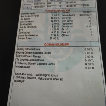 İBB - İstanbul Büyükşehir Belediyesi Engelli Su Faturası