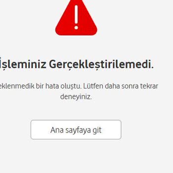 Vodafone Fazla Bakiyeyi Çekemiyorum