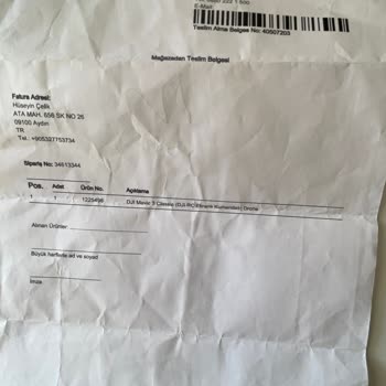 Media Markt'tan Alınan Drone Kayıt Sorunu