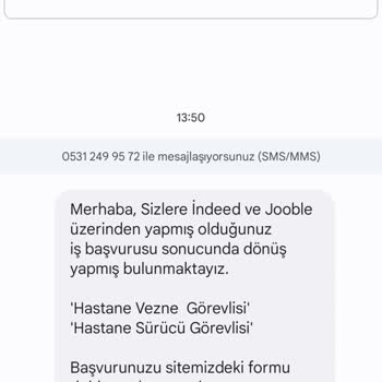 Jooble.org İş Başvurusu Sonrası Şüpheli Talepler