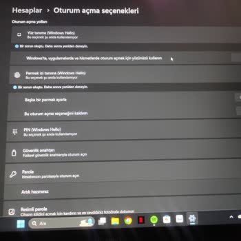Huawei Matebook Cihaz Şifresini Değiştiremiyorum