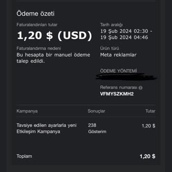 Facebook Meta Business Habersiz Para Çekim