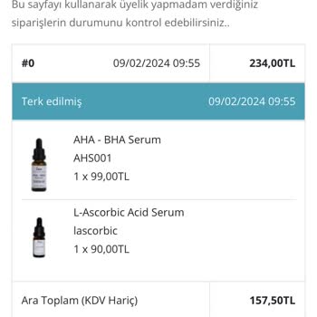 Doa Kozmetik Terk Edilmiş Sipariş Ne Demek