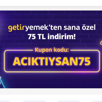 GetirYemek Getir İndirim Kodu Yalanı