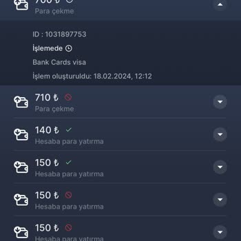 7Slots Para Çekememe Sorunu