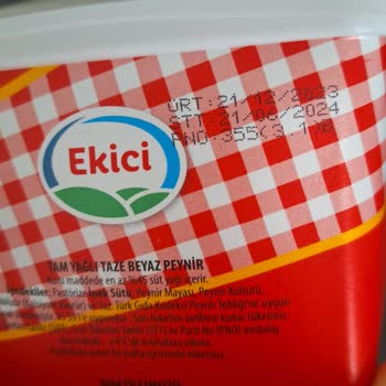 Ambalajı Şişen Ekici Peynir Şikayeti