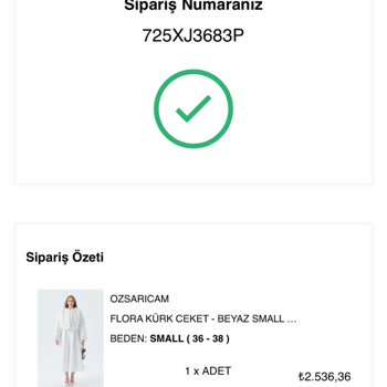 OZSARICAM Ozsaricam Ürünlerimi Kargoya Ver!