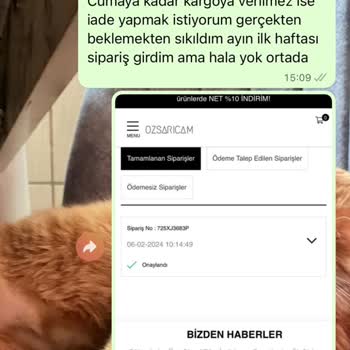 OZSARICAM Ozsaricam Ürünlerimi Kargoya Ver!