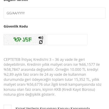 Hangikredi Eksik Bilgi Aldatması
