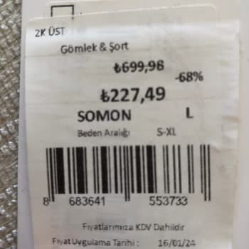 Dagi Ankara Kızılay İndirim Diye Eski Fiyatından Zamlı Ürün Satıyor